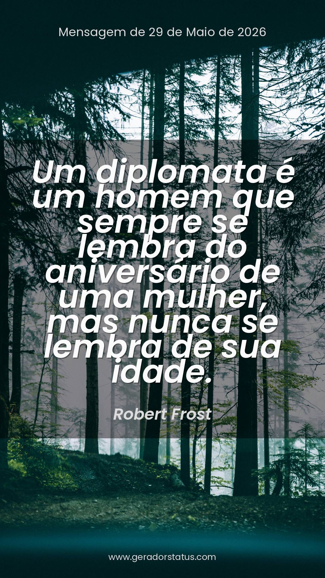 Status do dia: Citação