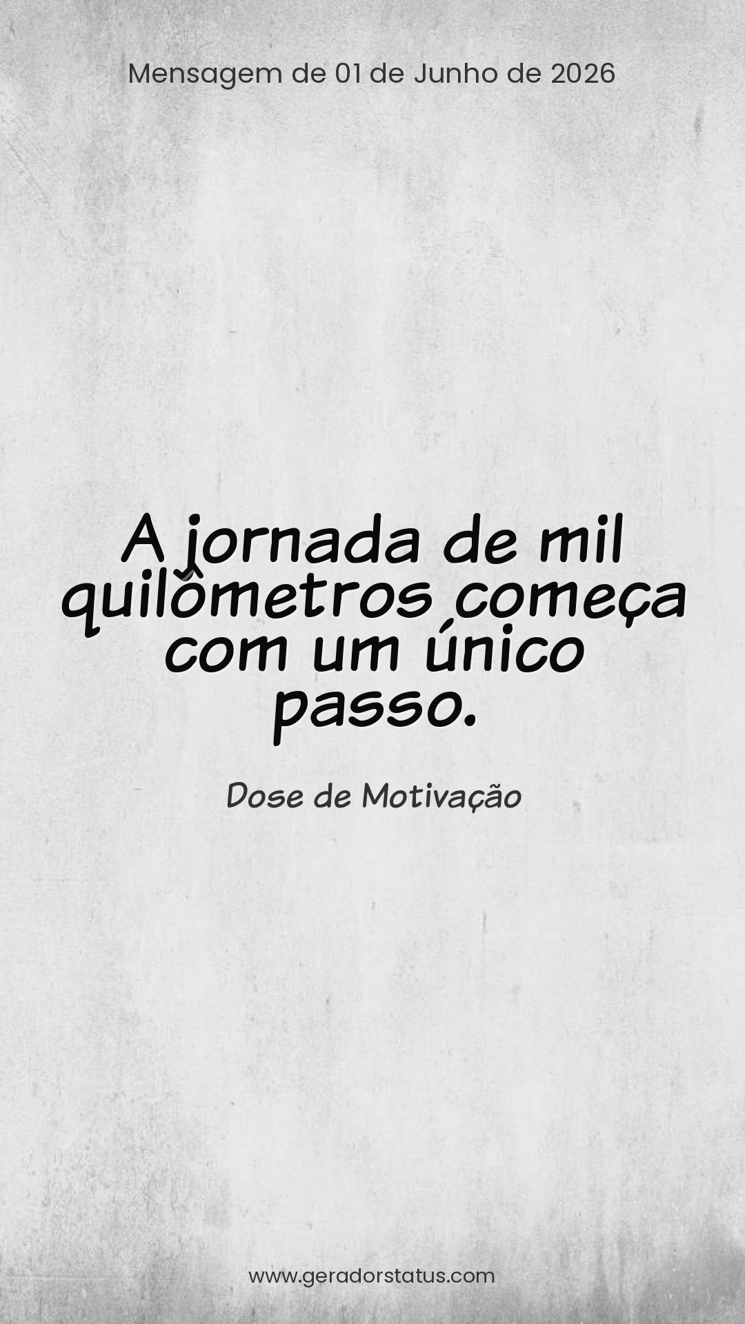 Status do dia: Motivacional