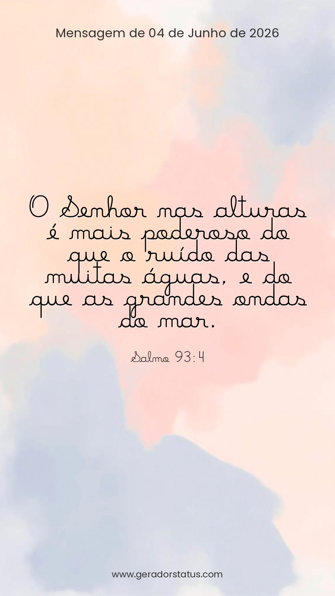 Status do dia: Salmo