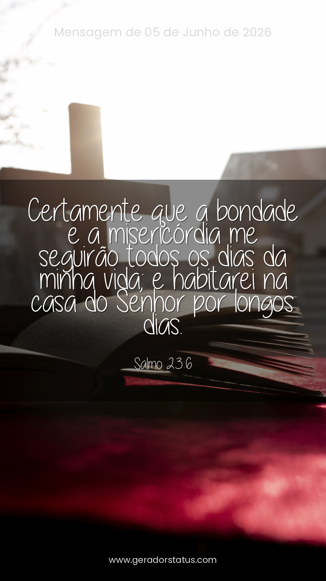 Status do dia: Salmo