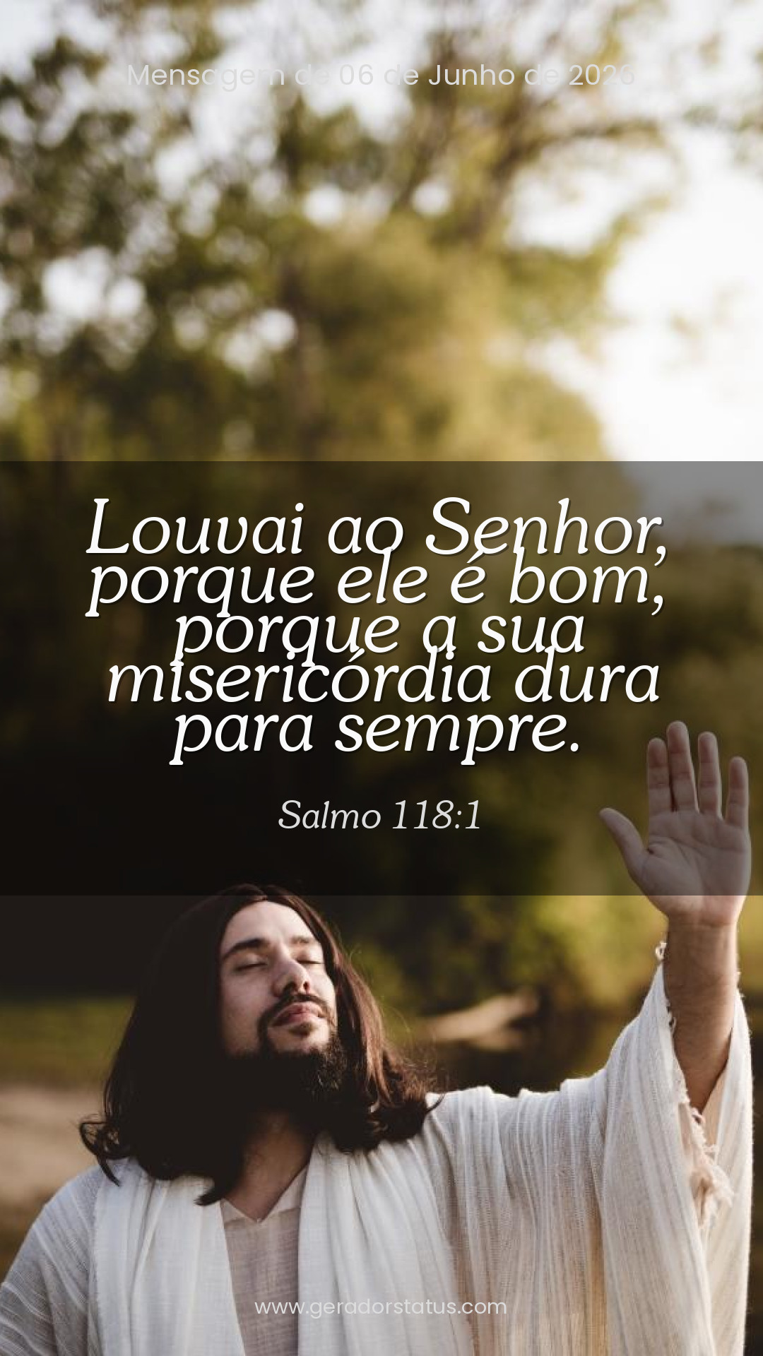 Status do dia: Salmo