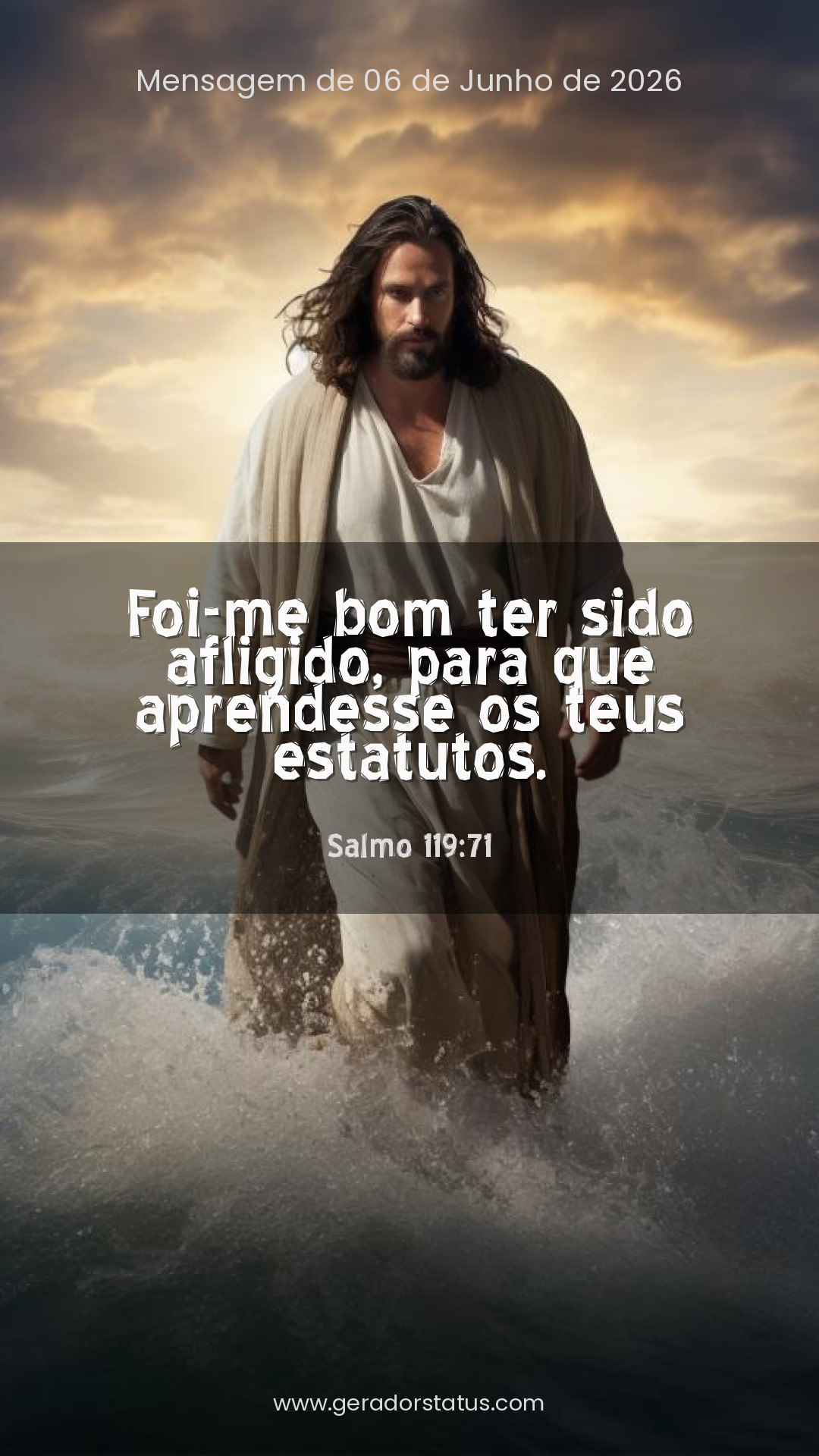 Status do dia: Salmo