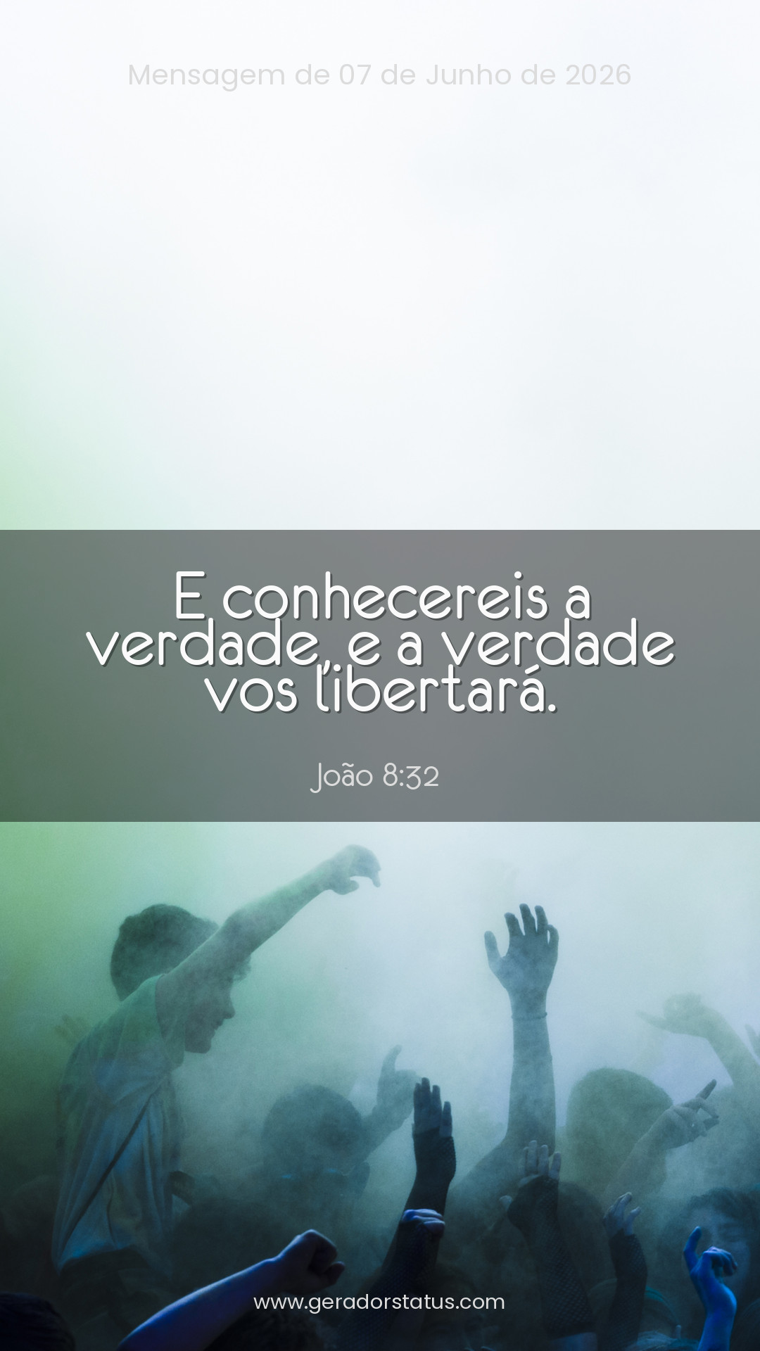 Status do dia: Versículo