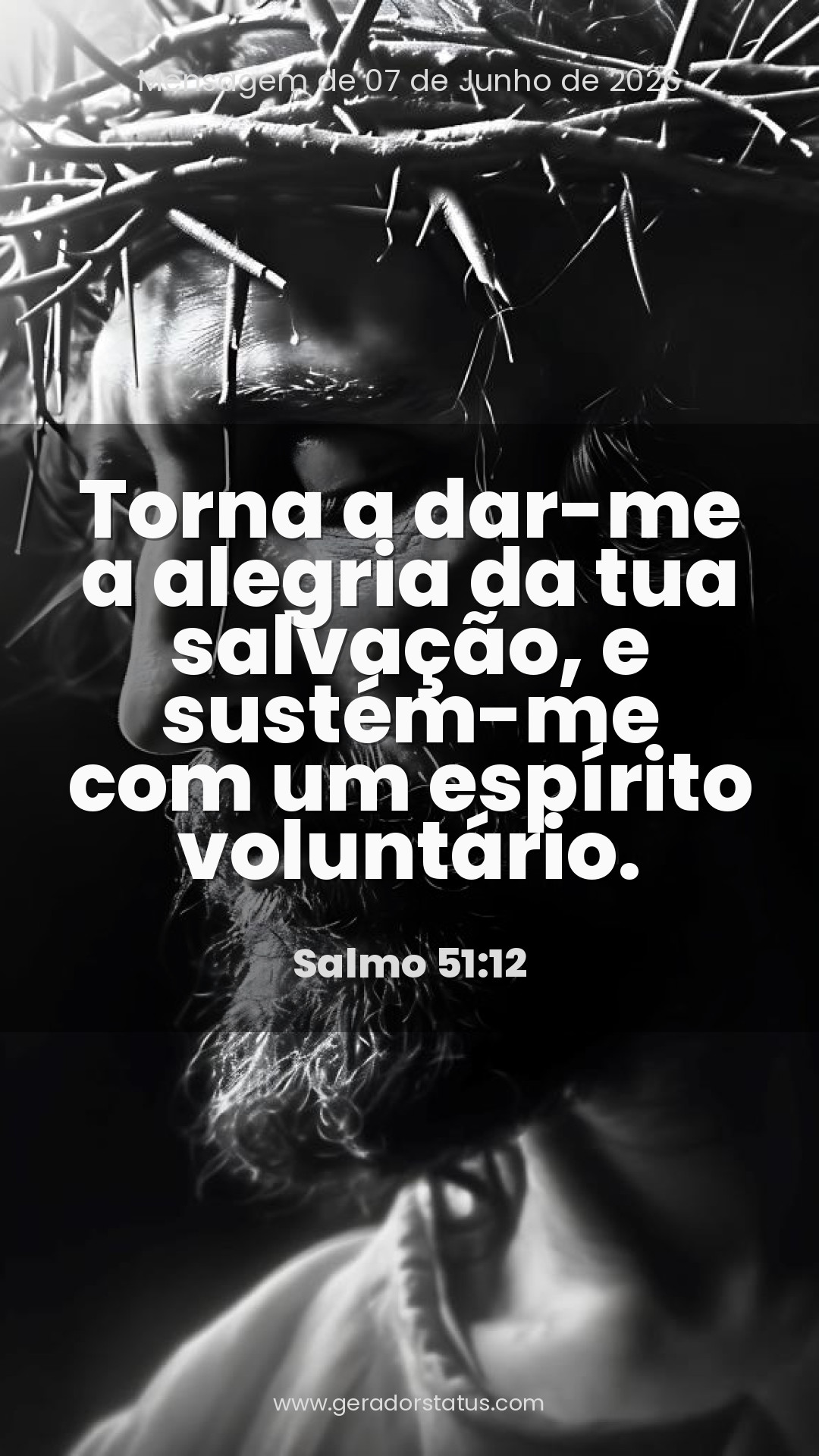 Status do dia: Salmo