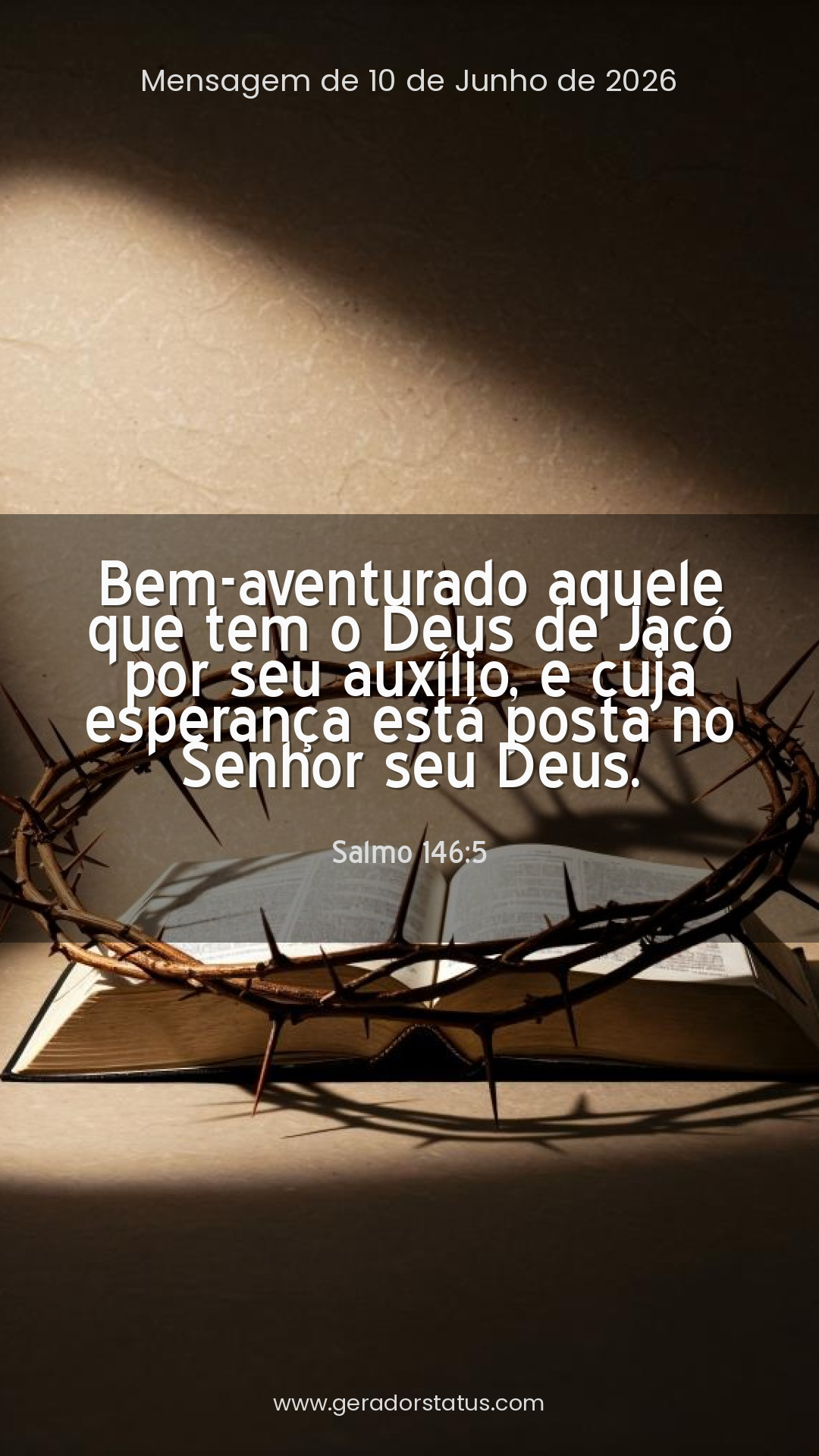 Status do dia: Salmo