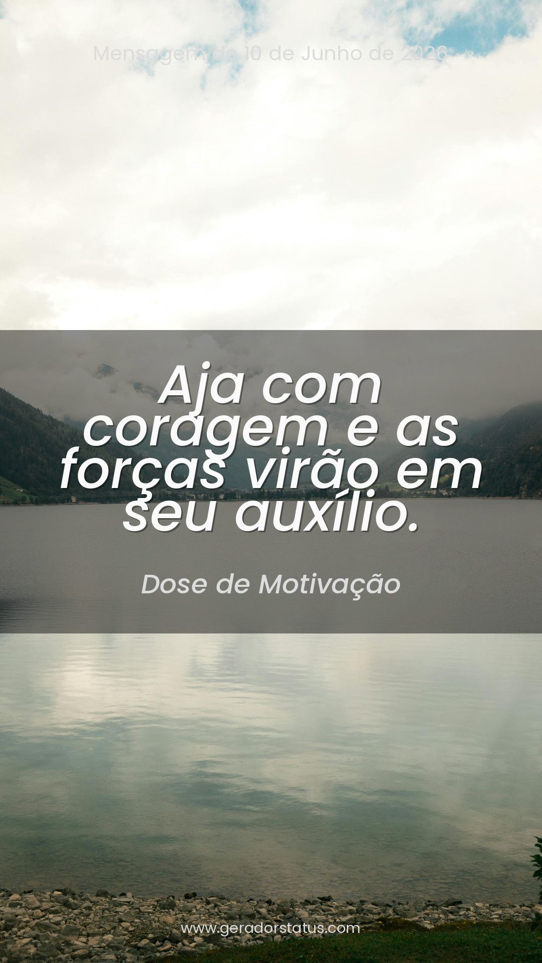 Status do dia: Motivacional