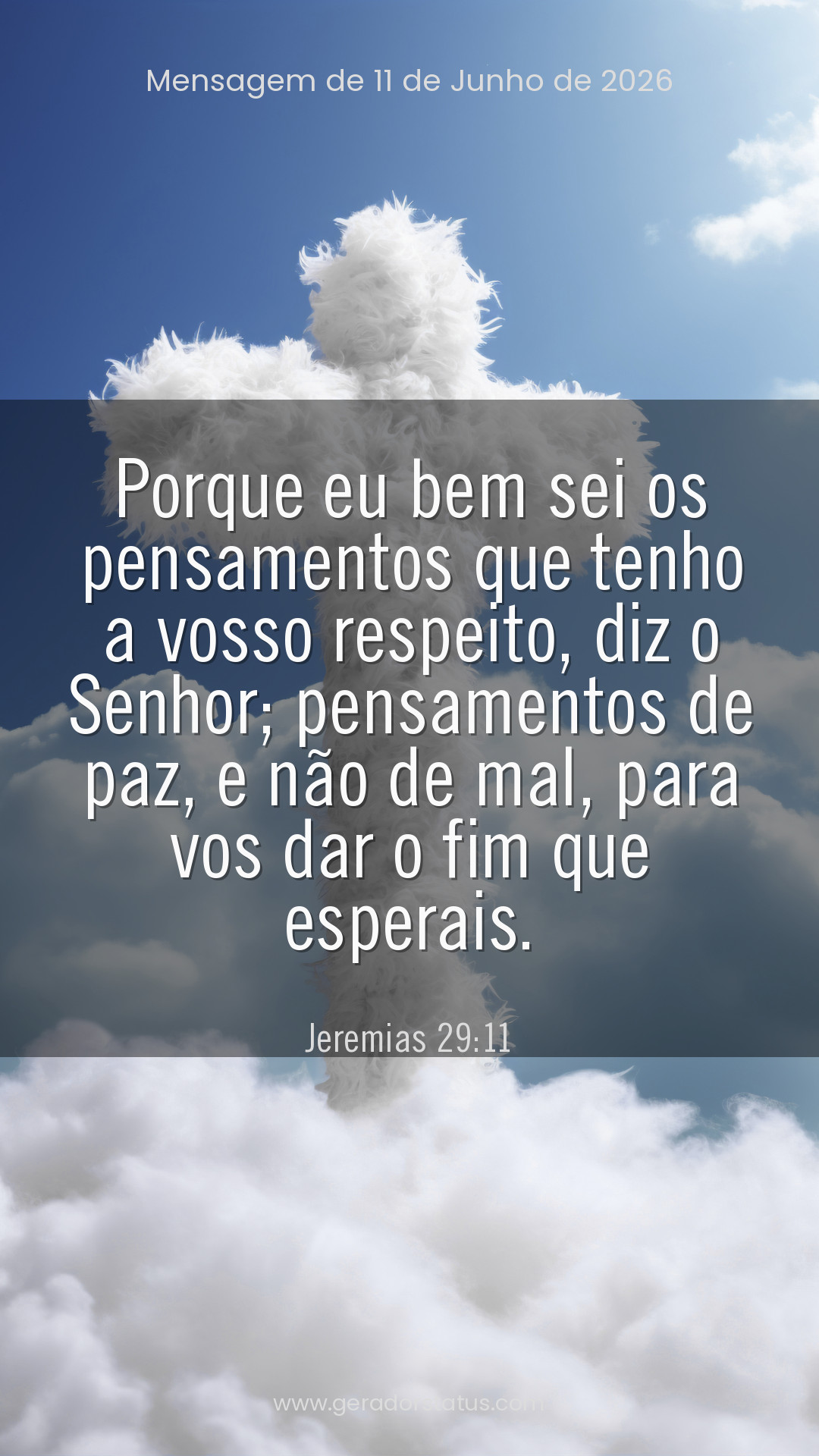 Status do dia: Versículo