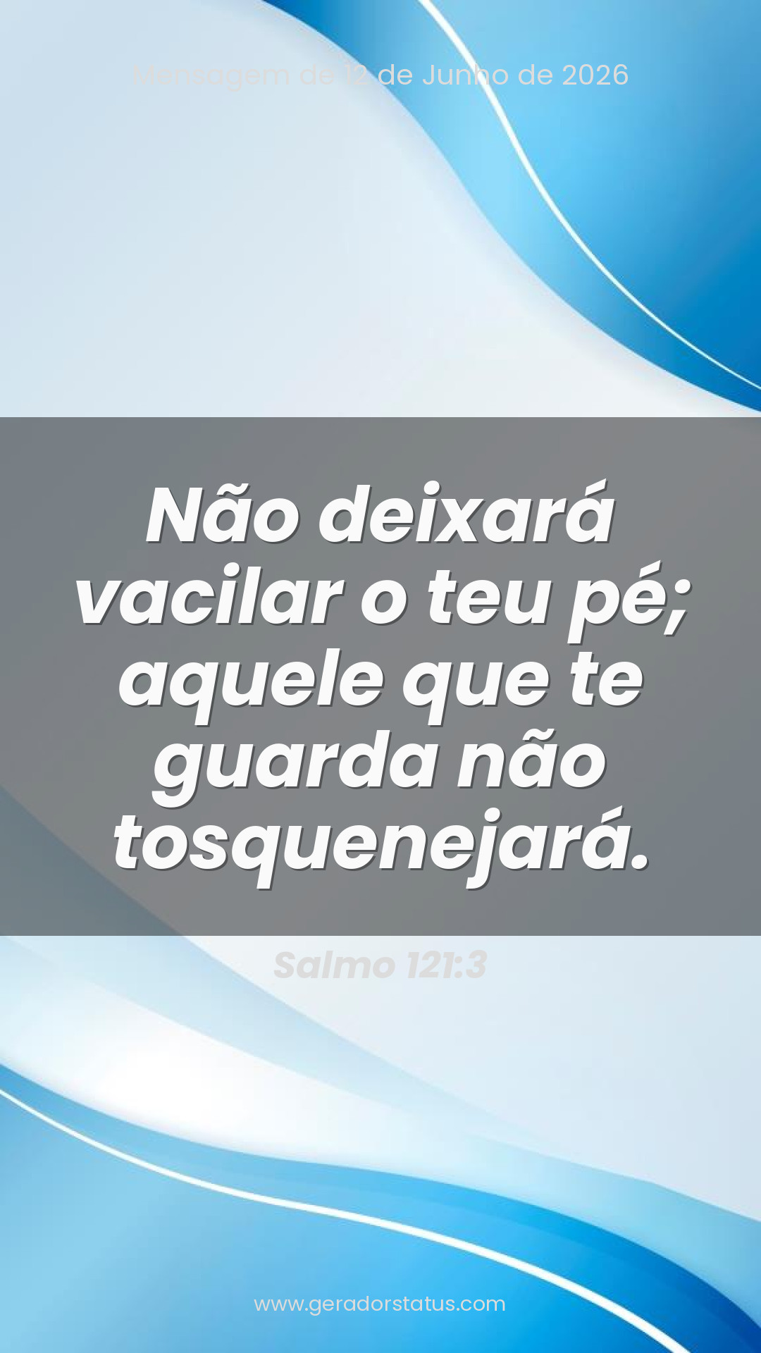 Status do dia: Salmo