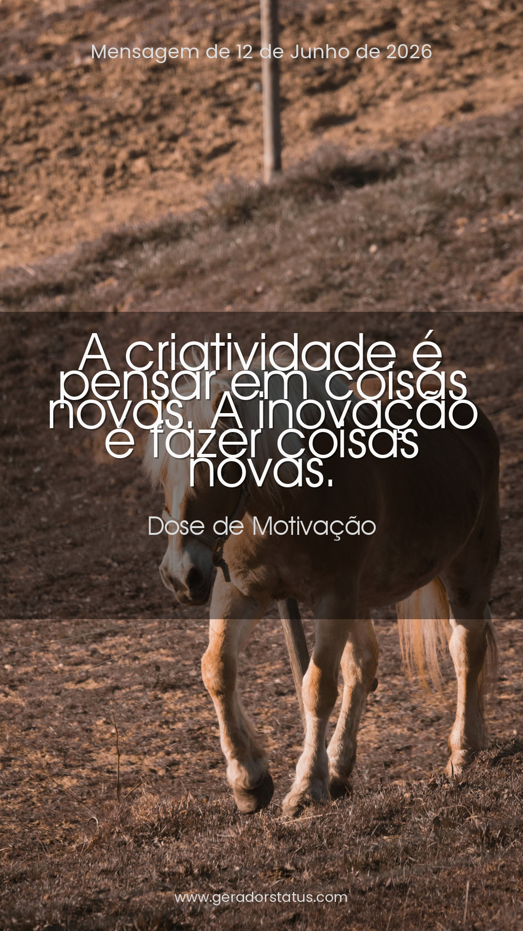 Status do dia: Motivacional