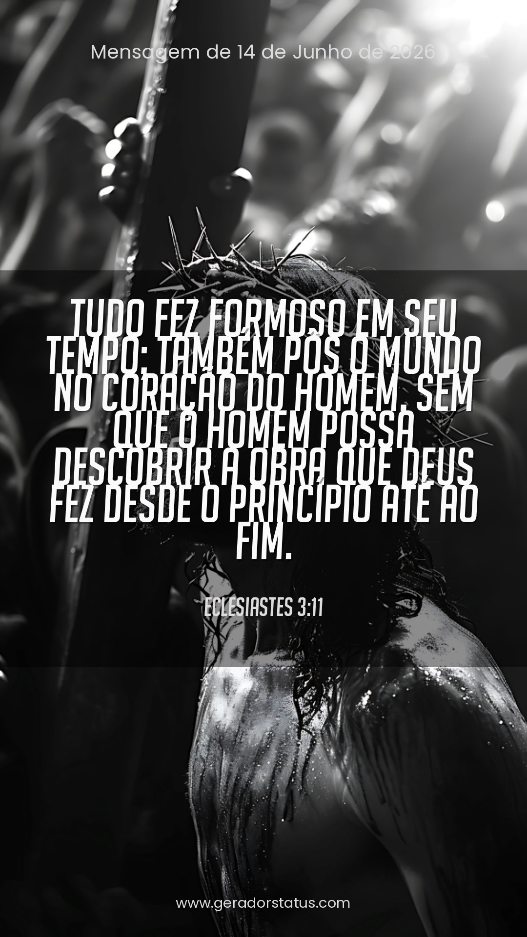 Status do dia: Versículo
