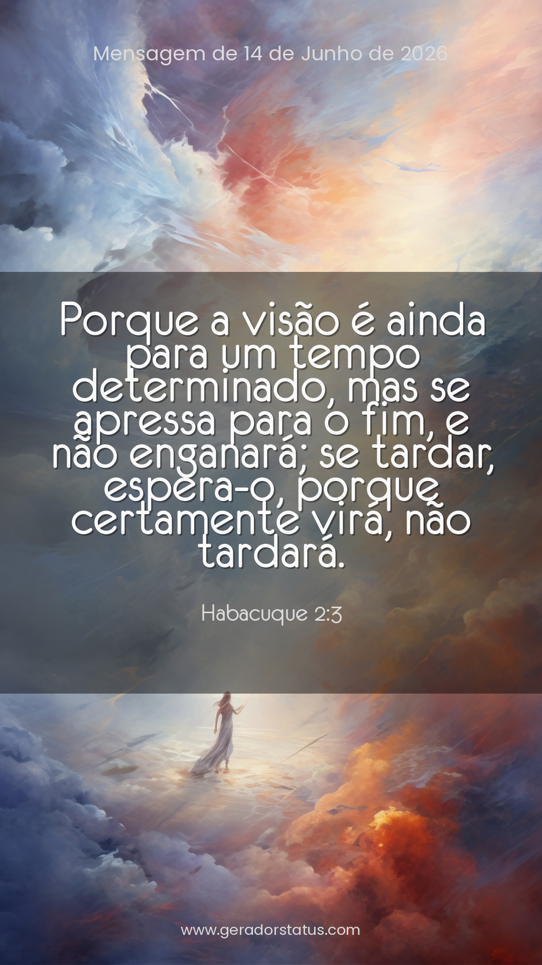 Status do dia: Versículo