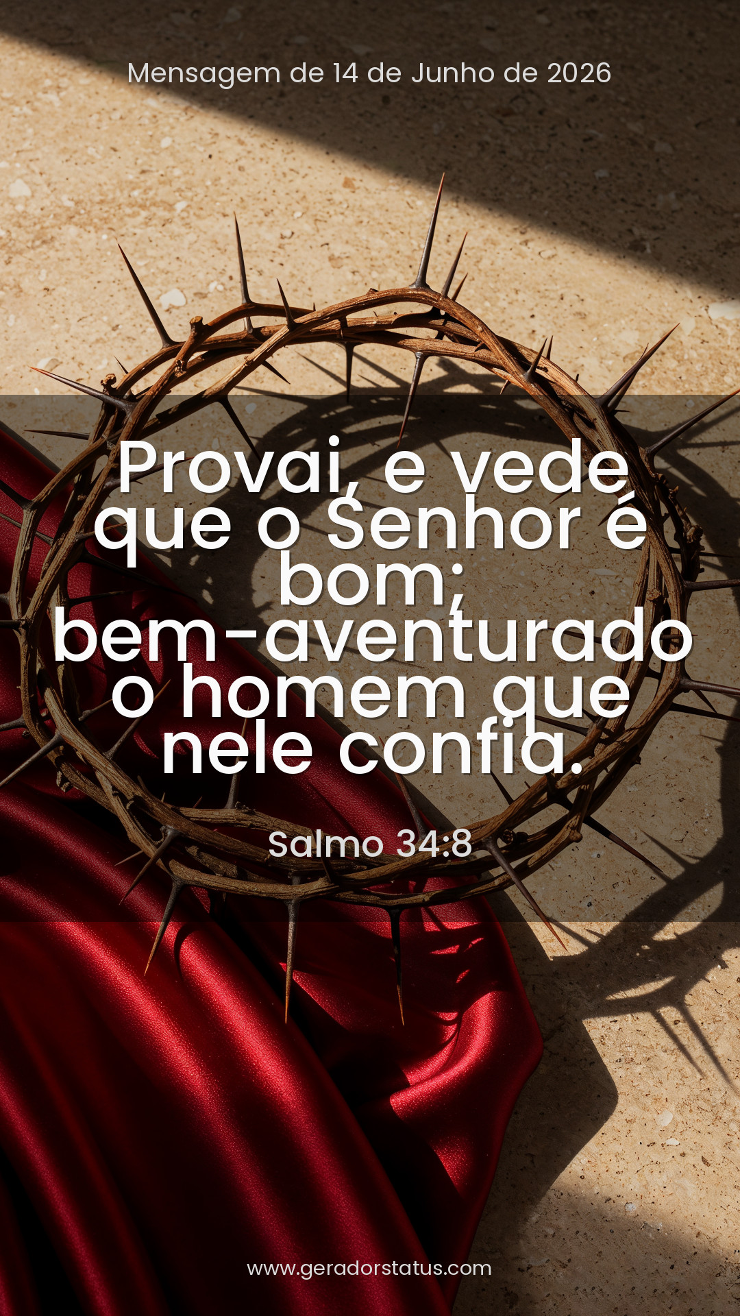 Status do dia: Salmo