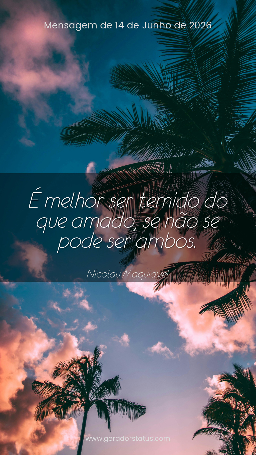 Status do dia: Sabedoria